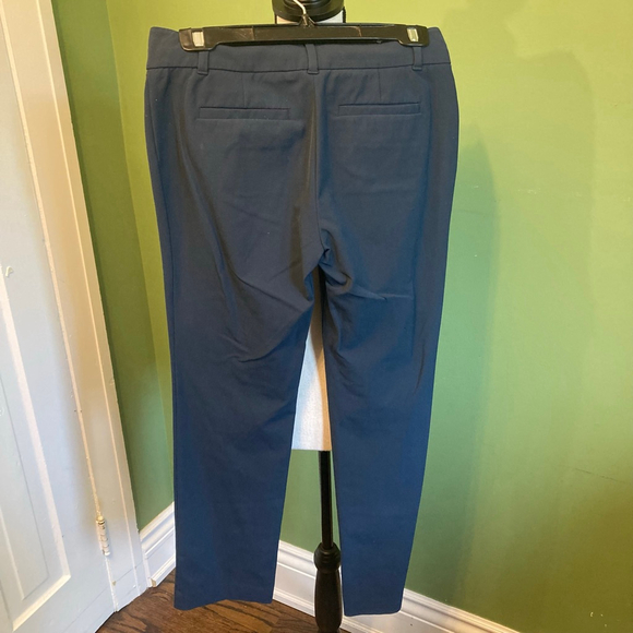 Women's Ann Taylor Navy Petite Trousers 2P - Picture 4 of 5